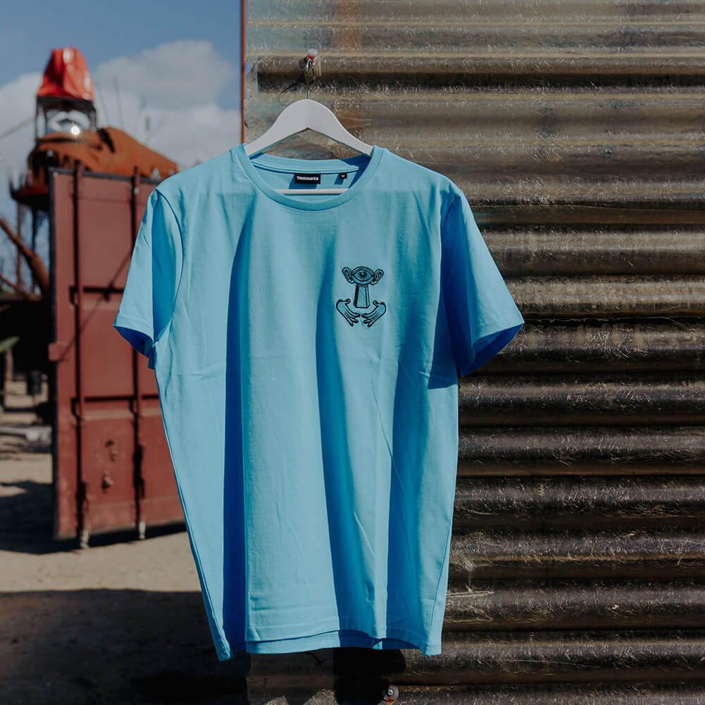 Rennen Schande propeller Thuishaven T-shirt | Blauw | Merchandise