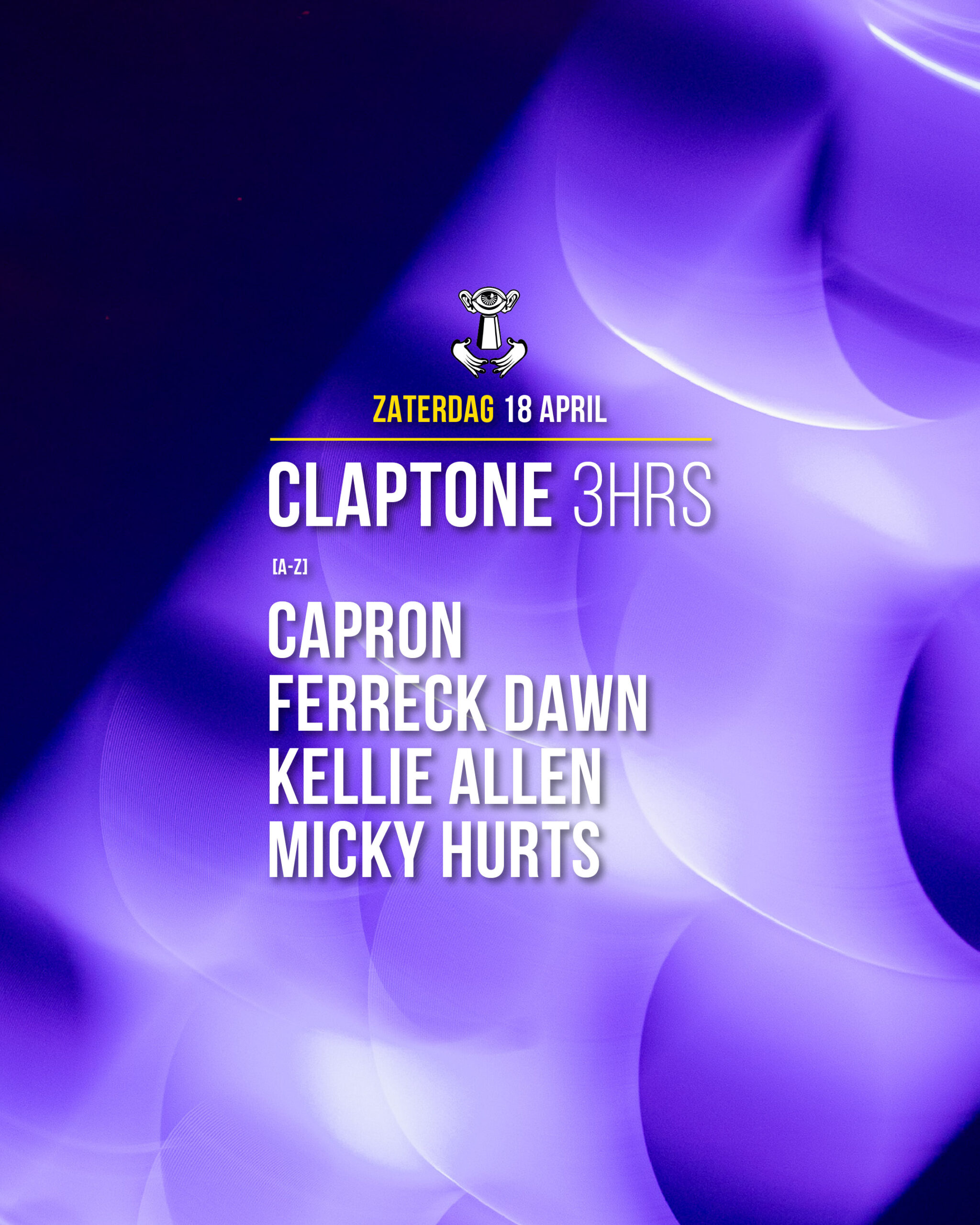 18 APR | Claptone 3HRS & more