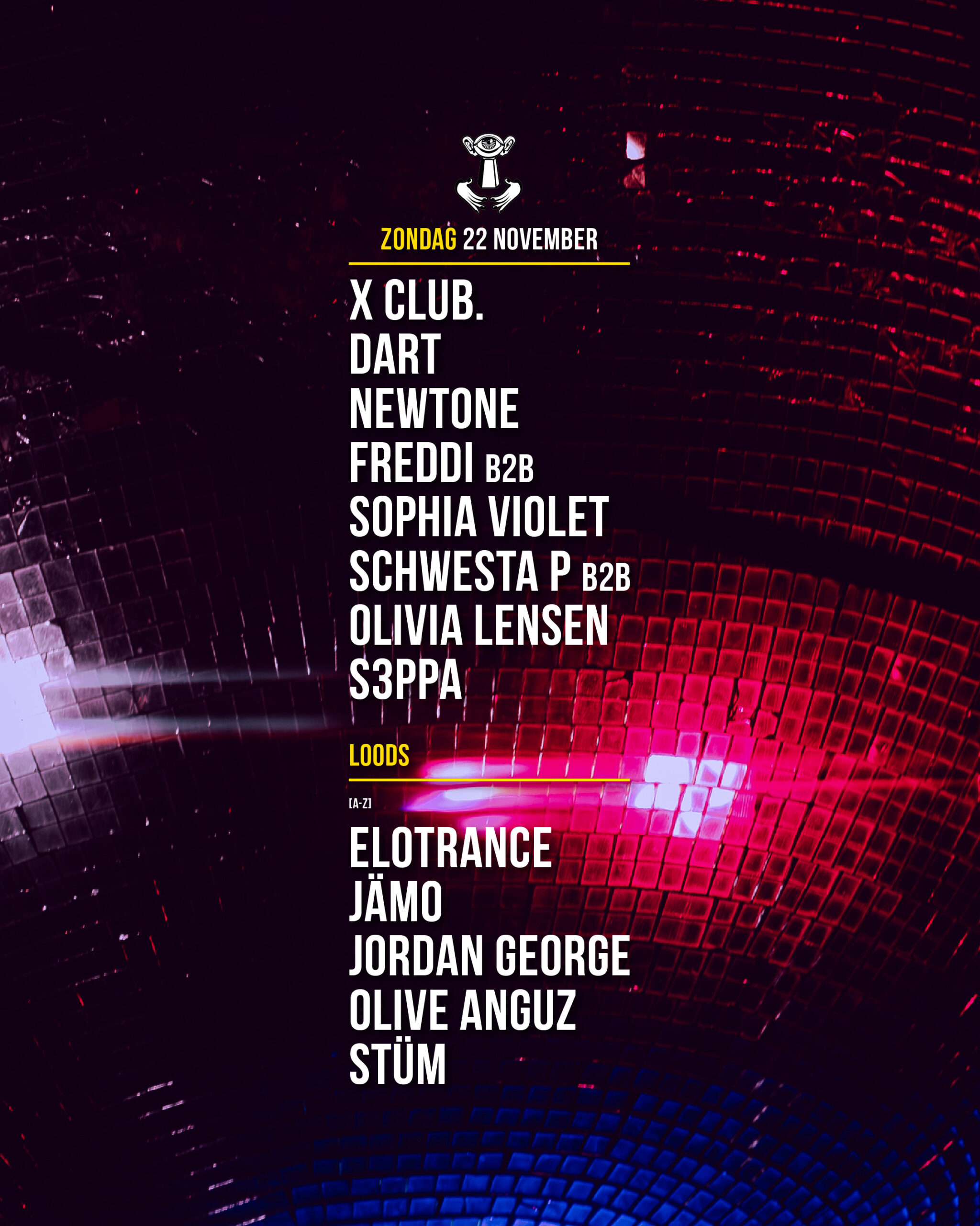 Poster Thuishaven — X Club. / DART / NewTone / Freddi & more