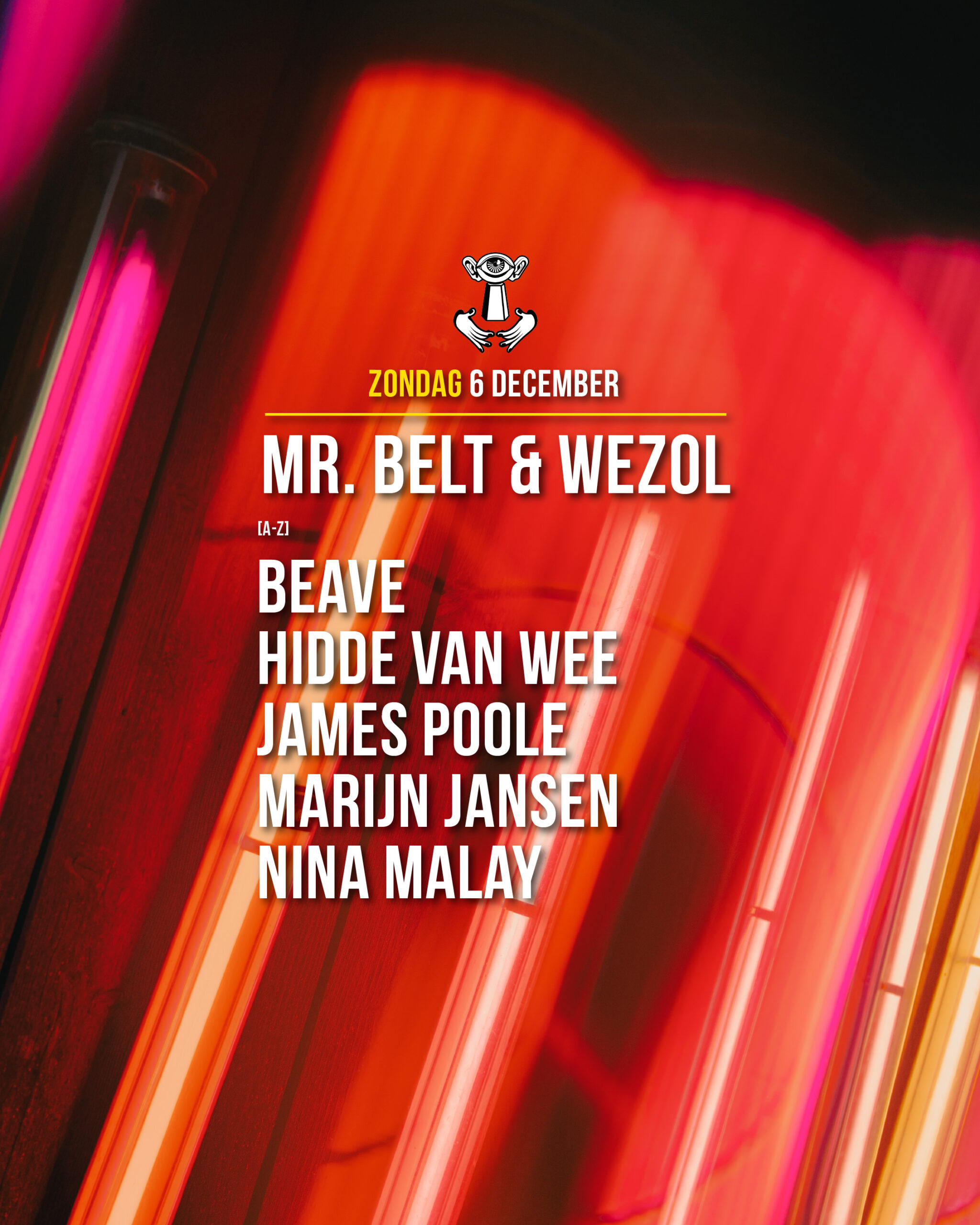 Poster Thuishaven — Mr. Belt & Wezol / Hidde van Wee / Beave & more